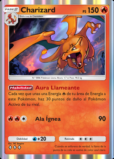 Charizard #018 · Fusión Dual (C1)
