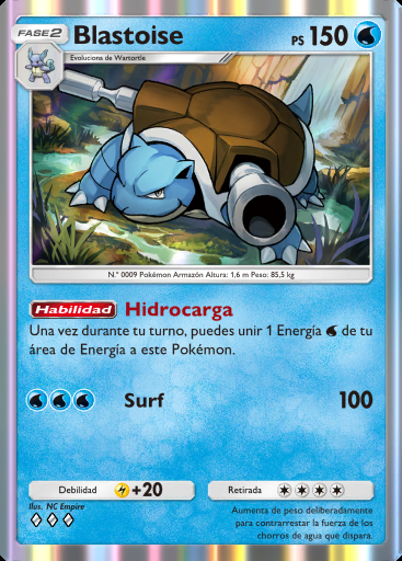 Blastoise #031 · Fusión Dual (C1)