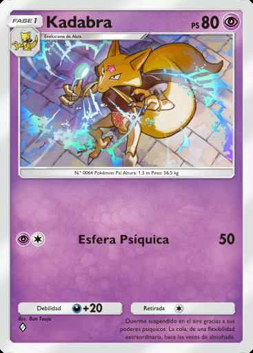 Kadabra #054 · Fusión Dual (C1)
