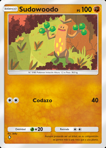 Sudowoodo #072 · Fusión Dual (C1)