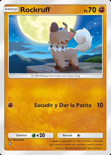 Rockruff #079 · Fusión Dual (C1)