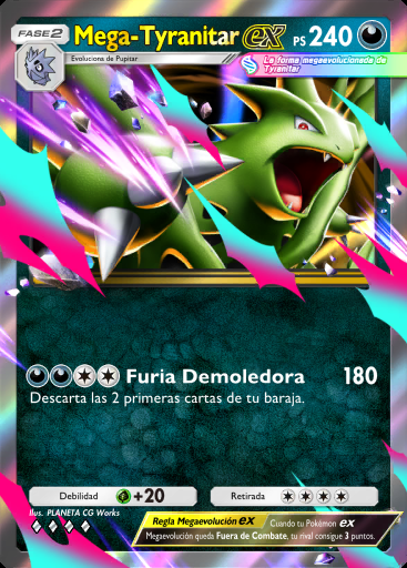 Mega-Tyranitar ex #085 · Fusión Dual (C1)