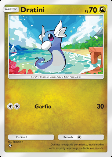 Dratini #098 · Fusión Dual (C1)