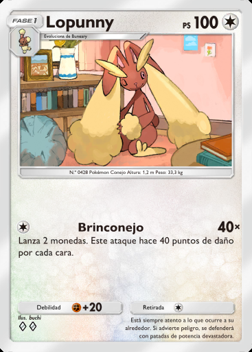 Lopunny #116 · Fusión Dual (C1)