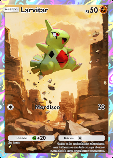 Larvitar #145 · Fusión Dual (C1)
