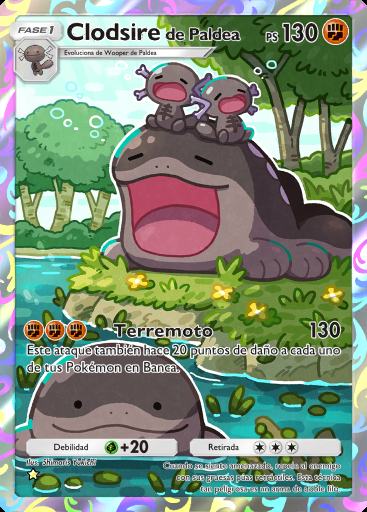 Clodsire de Paldea #147 · Fusión Dual (C1)