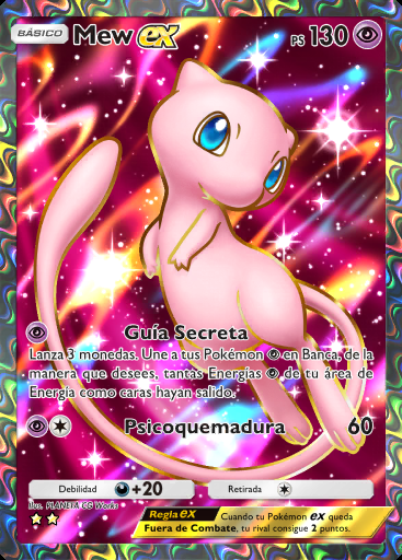 Mew ex #158 · Fusión Dual (C1)