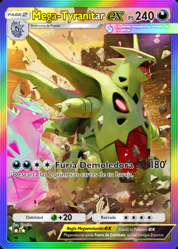 Mega-Tyranitar ex #178 · Fusión Dual (C1)