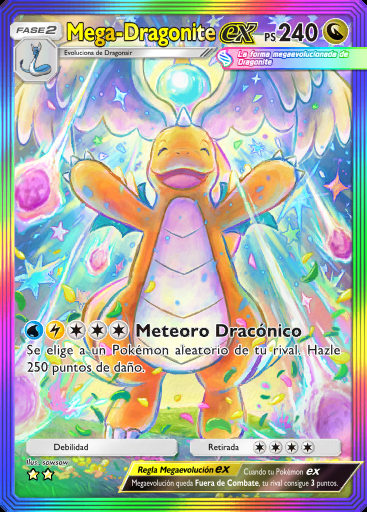 Mega-Dragonite ex #180 · Fusión Dual (C1)