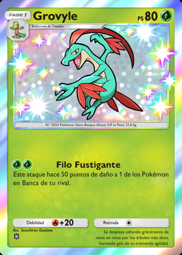 Grovyle #189 · Fusión Dual (C1)