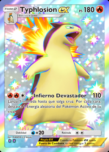 Typhlosion ex #208