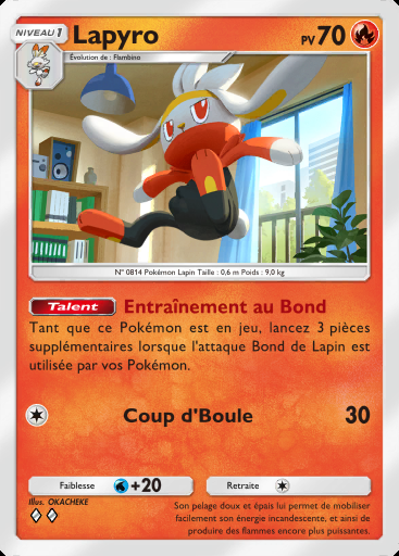Lapyro #023 · Fusion Double (C1)