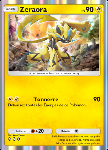 Zeraora #047 · Fusion Double (C1)