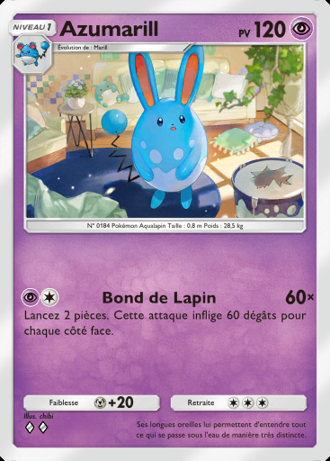 Azumarill #059 · Fusion Double (C1)