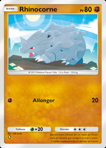Rhinocorne #069 · Fusion Double (C1)
