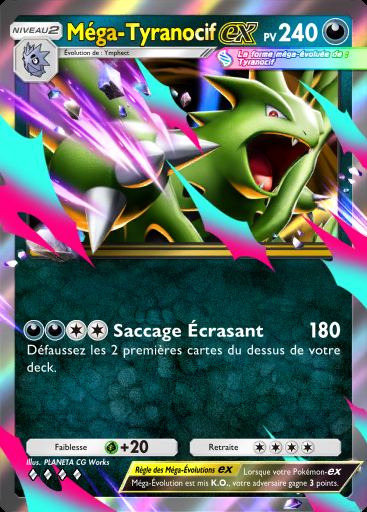 Méga-Tyranocif-ex #085 · Fusion Double (C1)