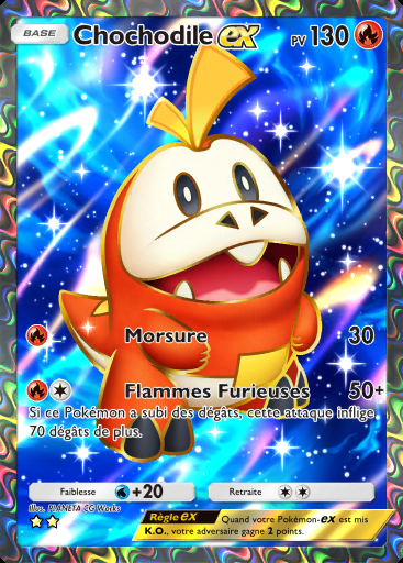 Chochodile-ex #154 · Fusion Double (C1)
