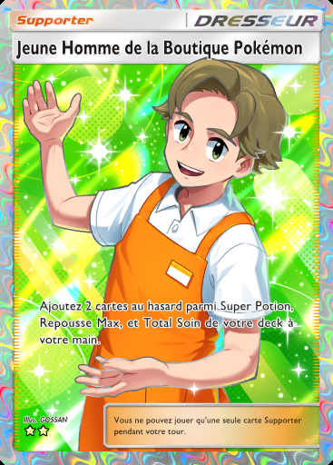 Jeune Homme de la Boutique Pokémon #169