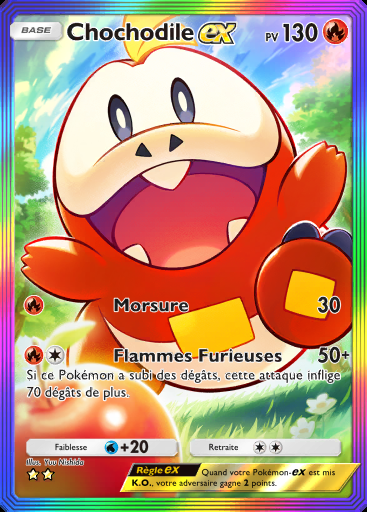 Chochodile-ex #172 · Fusion Double (C1)