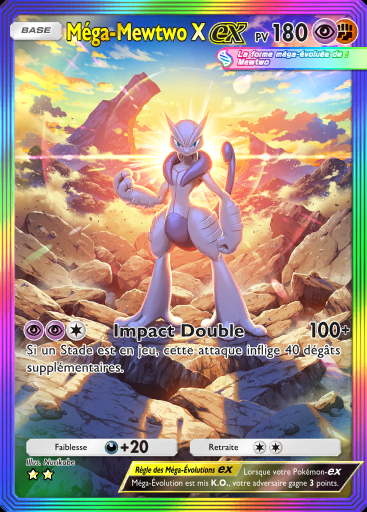 Méga-Mewtwo X-ex #175 · Fusion Double (C1)