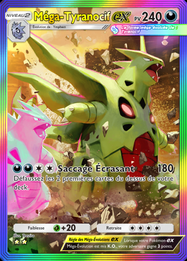 Méga-Tyranocif-ex #178 · Fusion Double (C1)