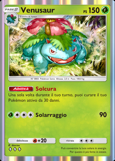 Venusaur #003 · Fusione Duale (C1)