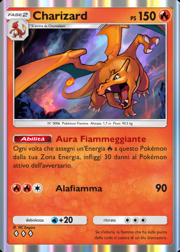 Charizard #018 · Fusione Duale (C1)