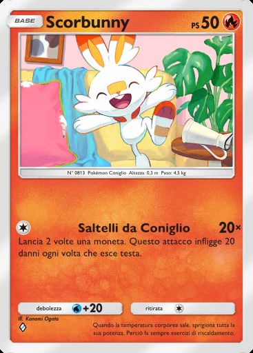 Scorbunny #022 · Fusione Duale (C1)