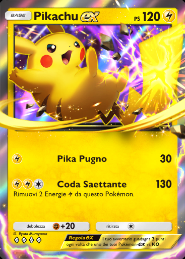 Pikachu-ex #043 · Fusione Duale (C1)