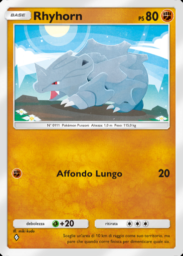Rhyhorn #069 · Fusione Duale (C1)
