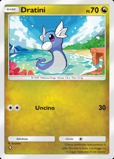 Dratini #098 · Fusione Duale (C1)