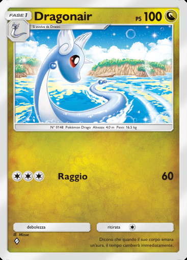 Dragonair #099 · Fusione Duale (C1)