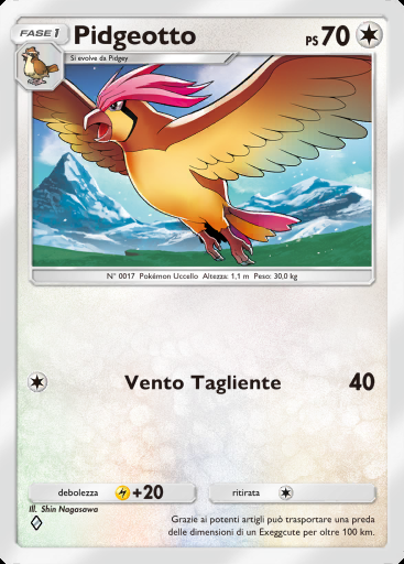 Pidgeotto #103 · Fusione Duale (C1)