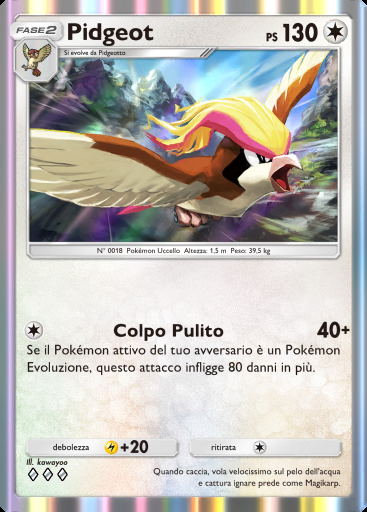 Pidgeot #104 · Fusione Duale (C1)