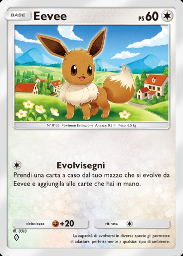 Eevee #107 · Fusione Duale (C1)