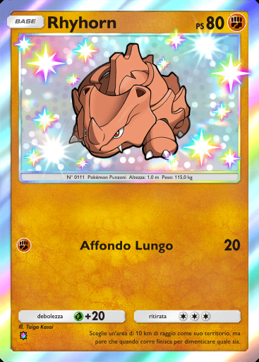 Rhyhorn #199 · Fusione Duale (C1)
