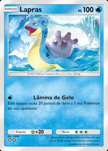 Lapras #037 · Fusão Dupla (C1)