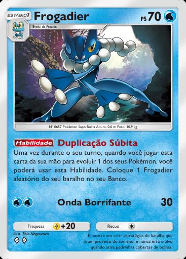 Frogadier #041 · Fusão Dupla (C1)