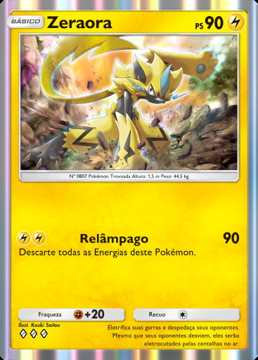Zeraora #047 · Fusão Dupla (C1)