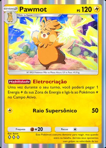 Pawmot #050 · Fusão Dupla (C1)