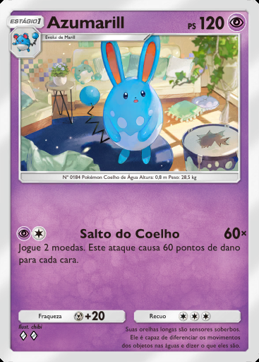 Azumarill #059 · Fusão Dupla (C1)