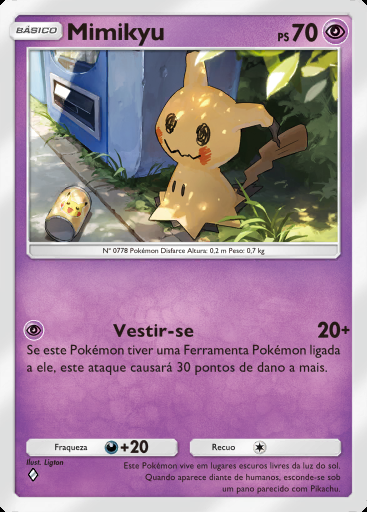 Mimikyu #063 · Fusão Dupla (C1)