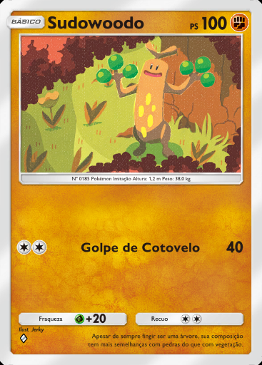 Sudowoodo #072 · Fusão Dupla (C1)