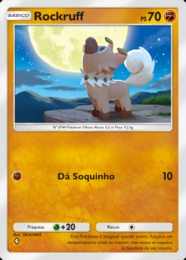 Rockruff #079 · Fusão Dupla (C1)