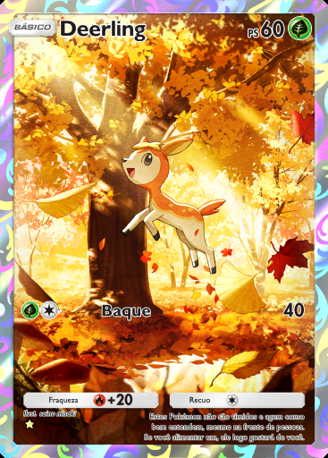 Deerling #134 · Fusão Dupla (C1)