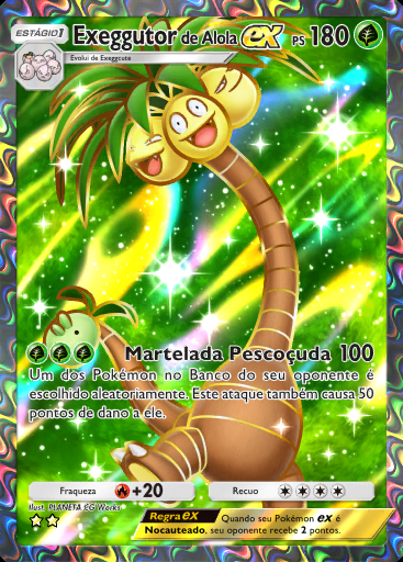 Exeggutor de Alola ex #153