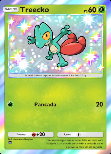 Treecko #188 · Fusão Dupla (C1)