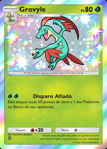 Grovyle #189 · Fusão Dupla (C1)