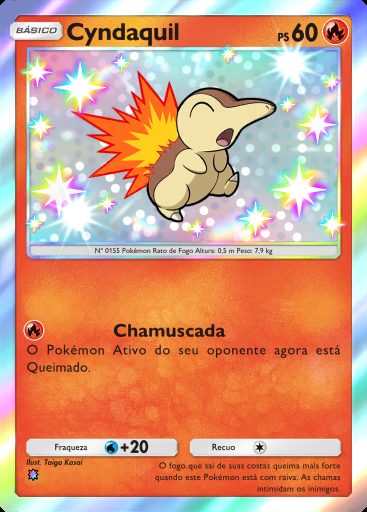 Cyndaquil #190 · Fusão Dupla (C1)