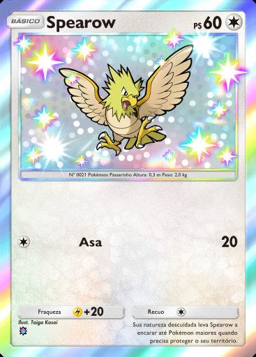 Spearow #203 · Fusão Dupla (C1)
